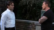 Michael and Jason chat about Willow | Image: ABC